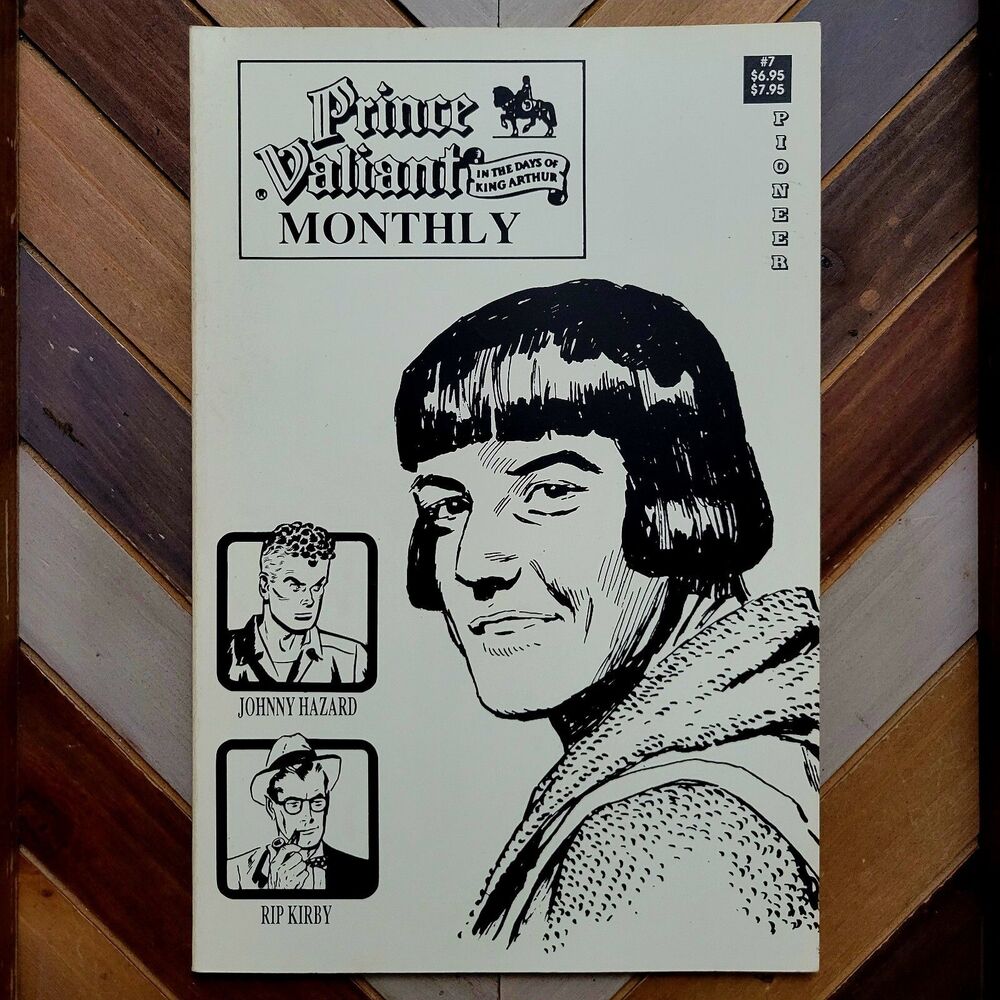 OFFICIAL PRINCE VALIANT Vol.7 FN/VF (Pioneer 1989) TPB Hal Foster / King Arthur